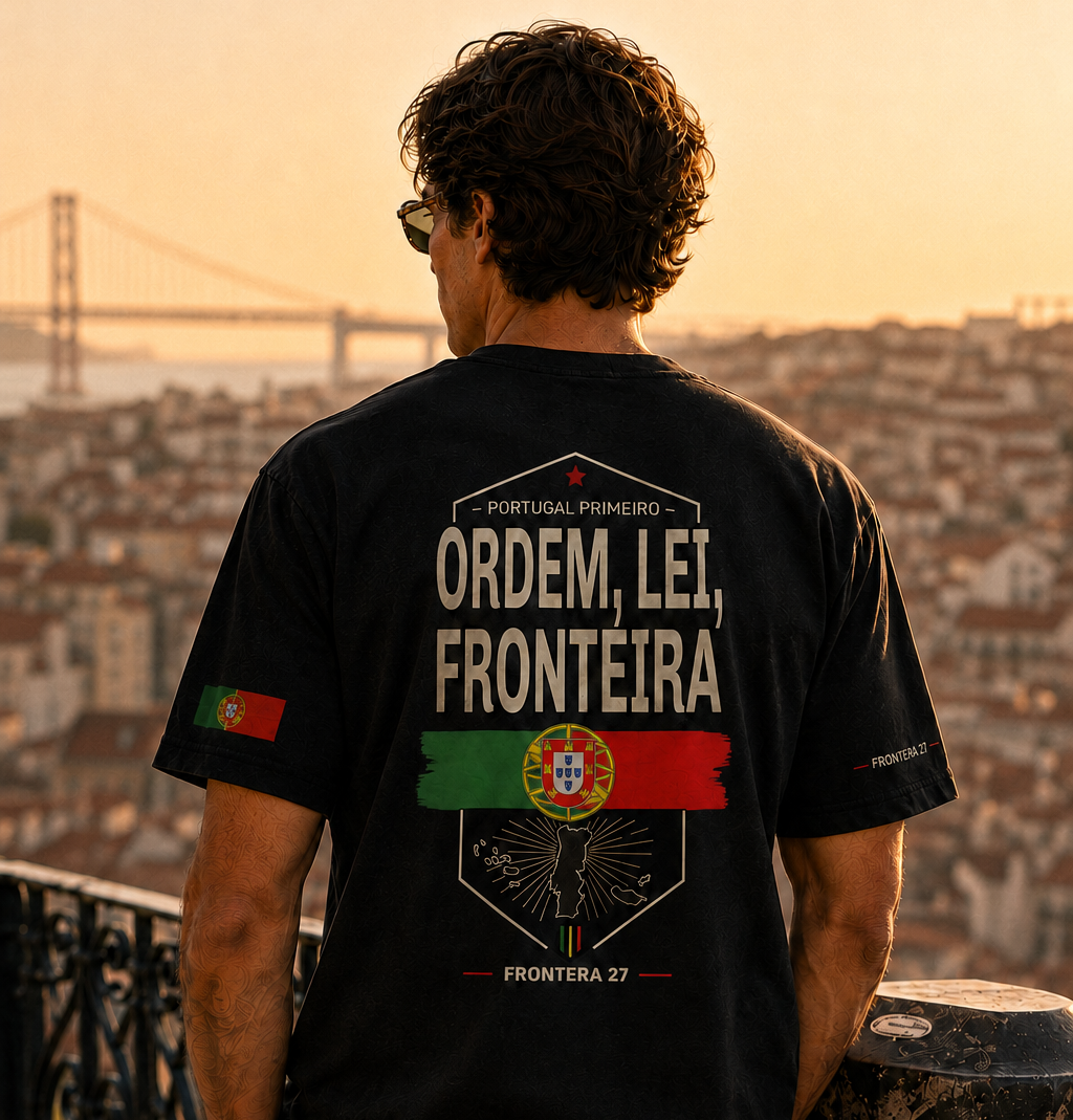 T-shirt Portugal Primeiro - Back Print