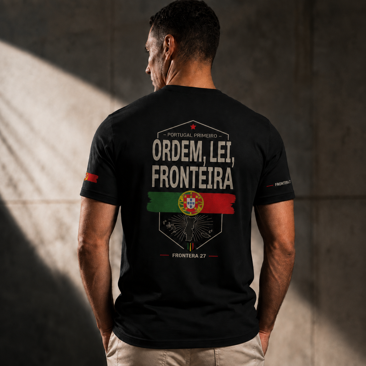 T-shirt Portugal Primeiro - Back Print