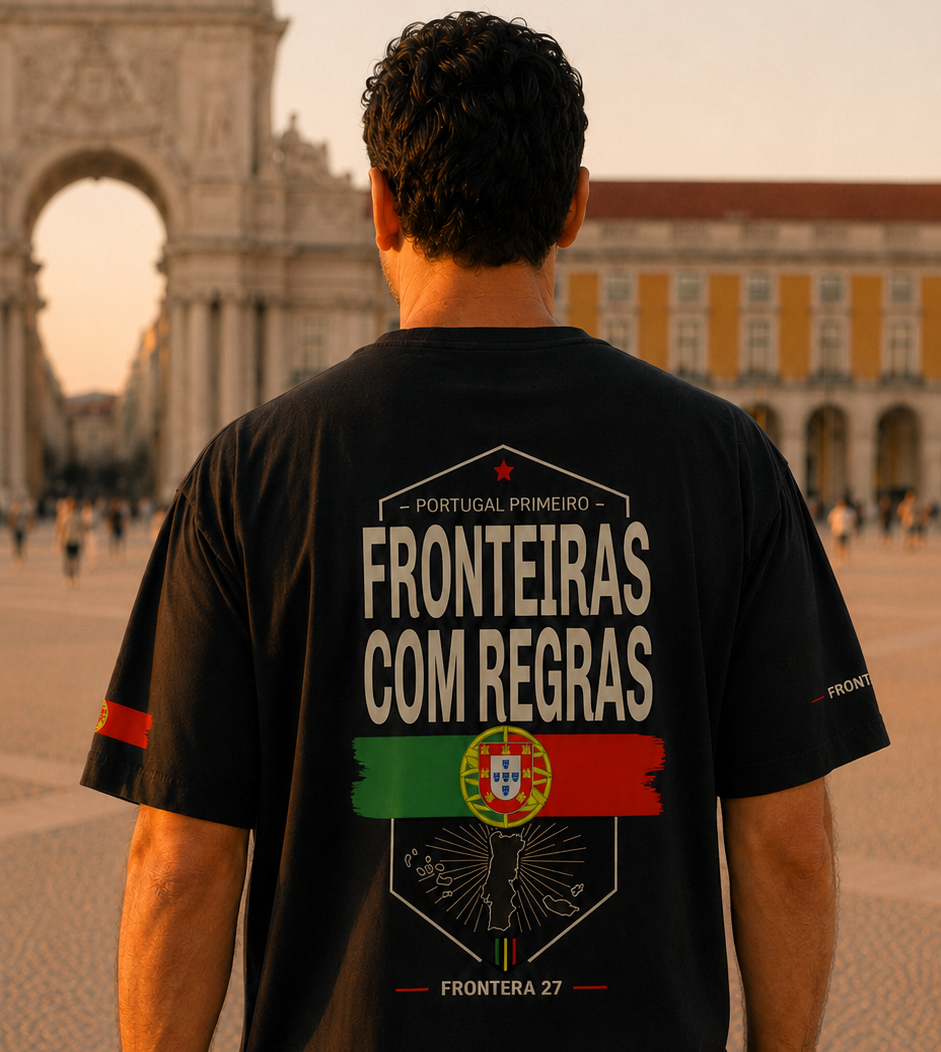 T-shirt Portugal Primeiro - Back Print