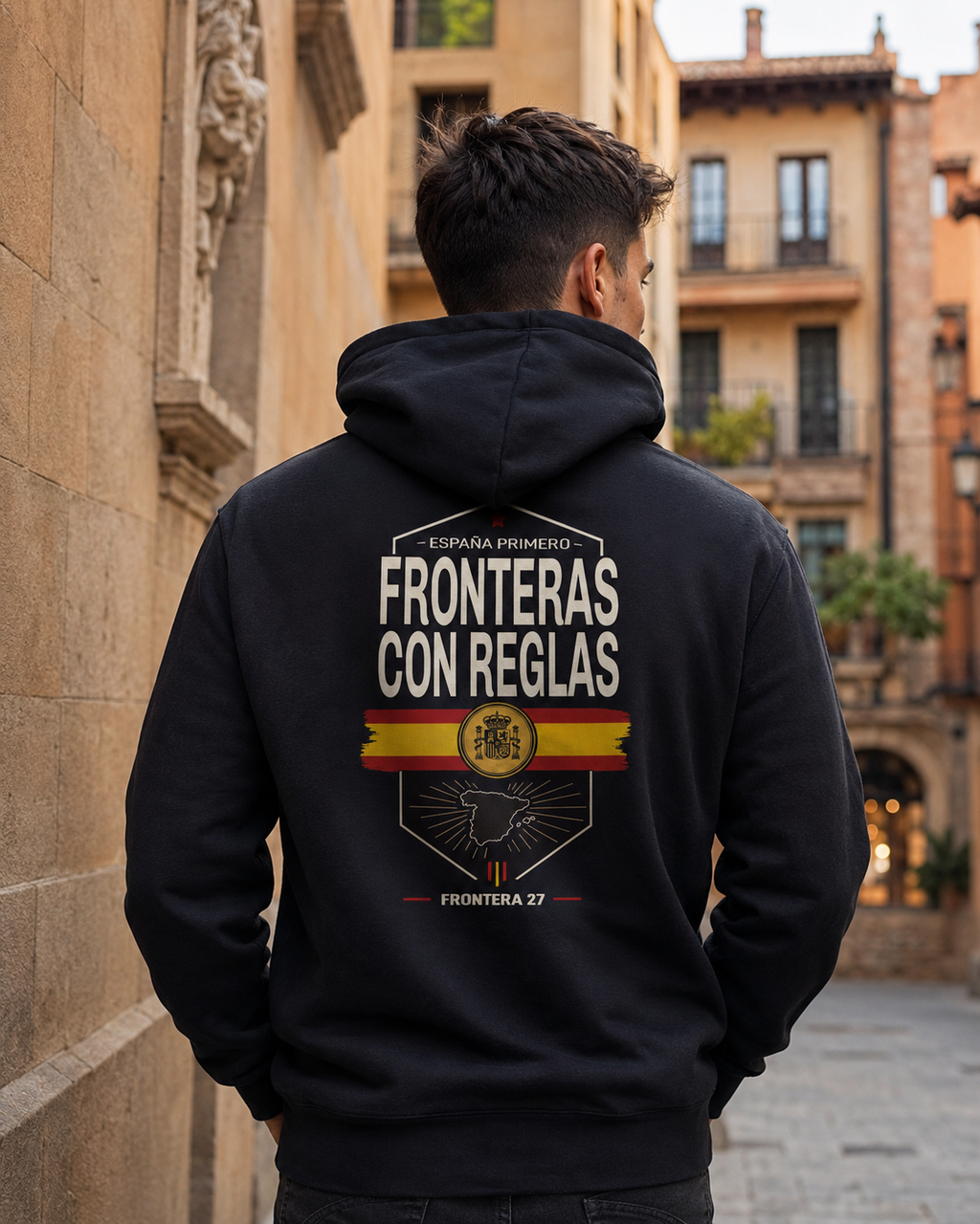 Hoodie España Primero - Back Print