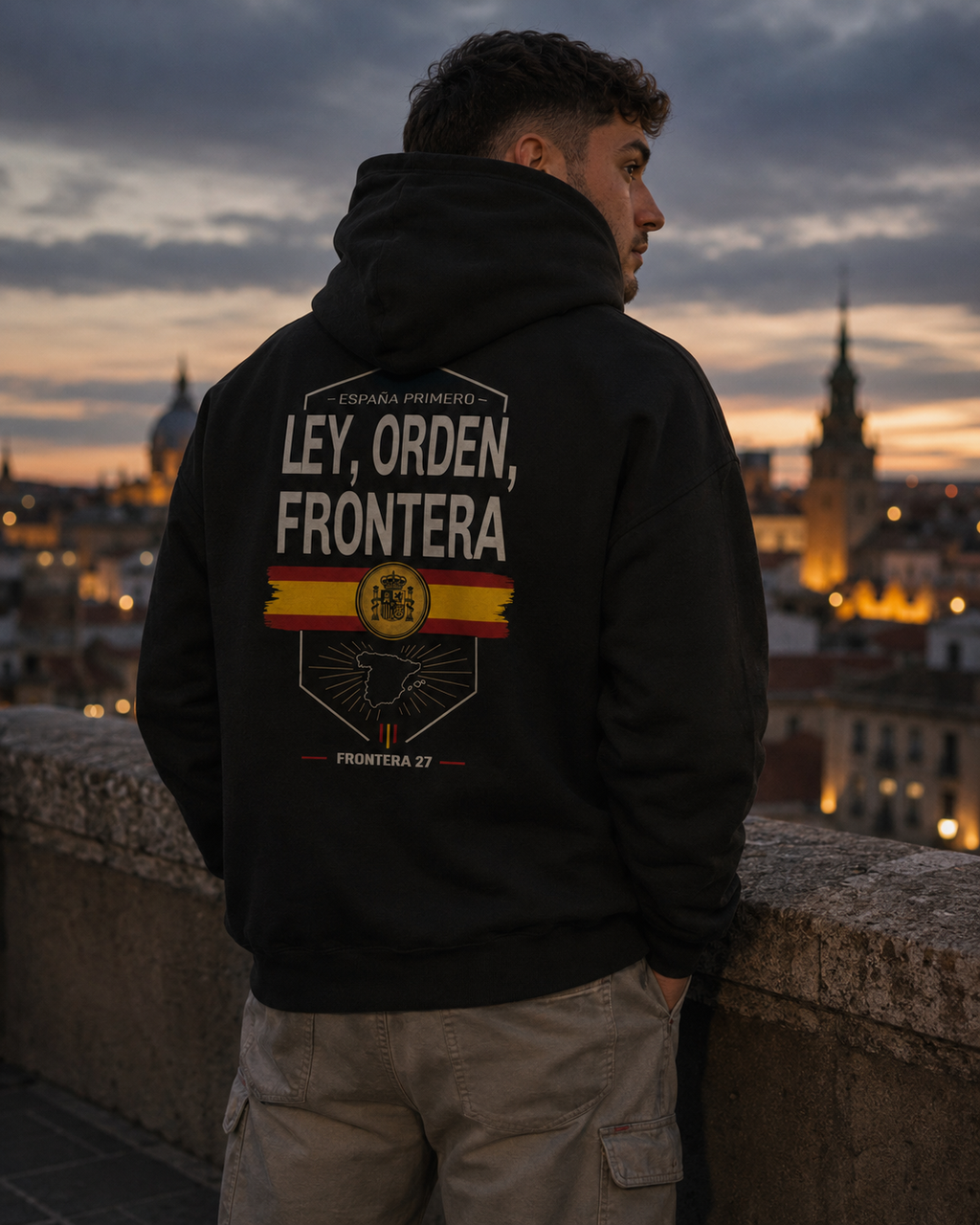 Hoodie España Primero - Back Print
