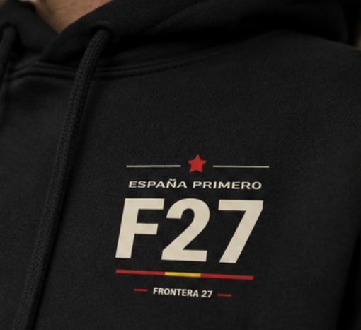 Hoodie España Primero - Back Print