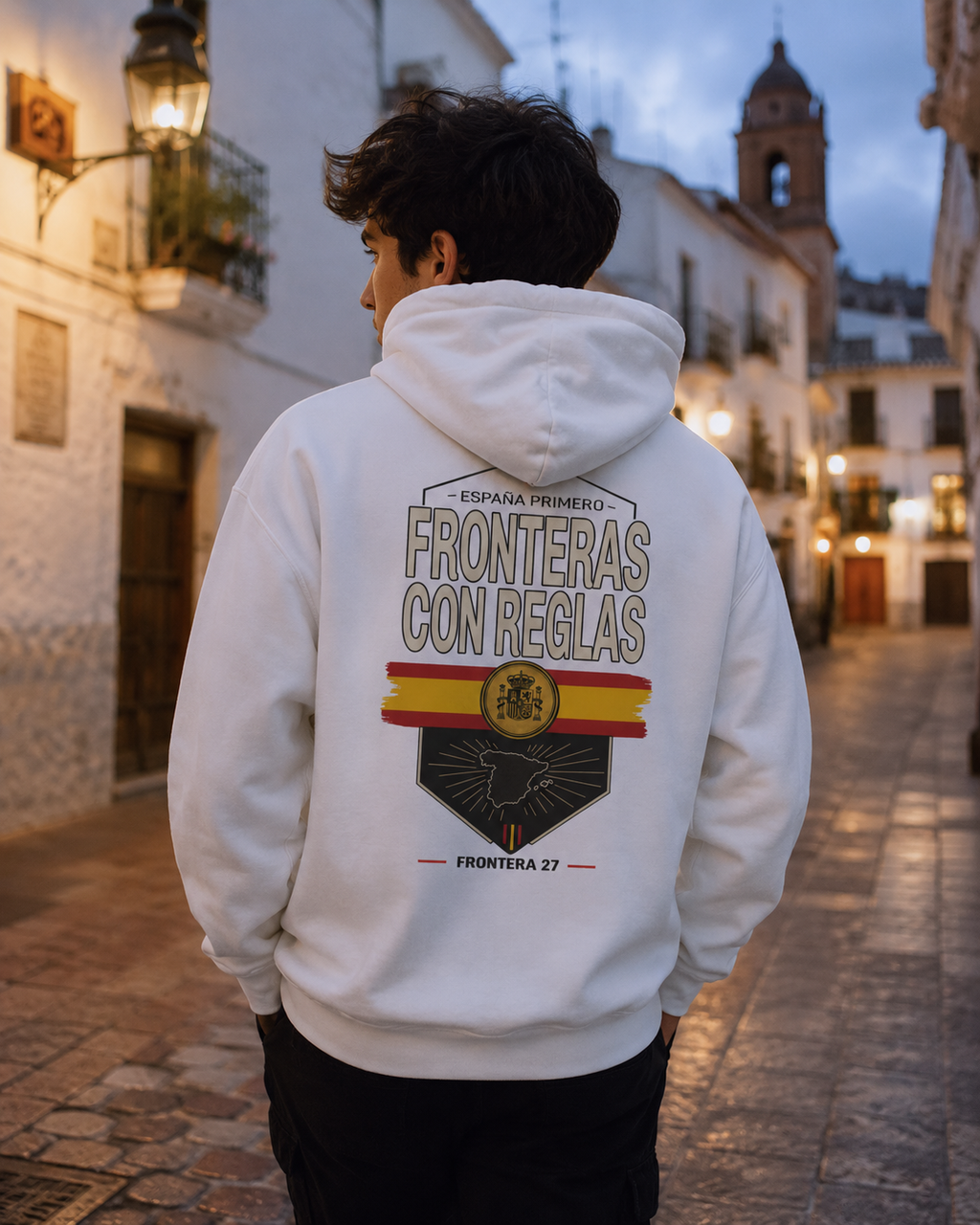 Hoodie España Primero - Back Print
