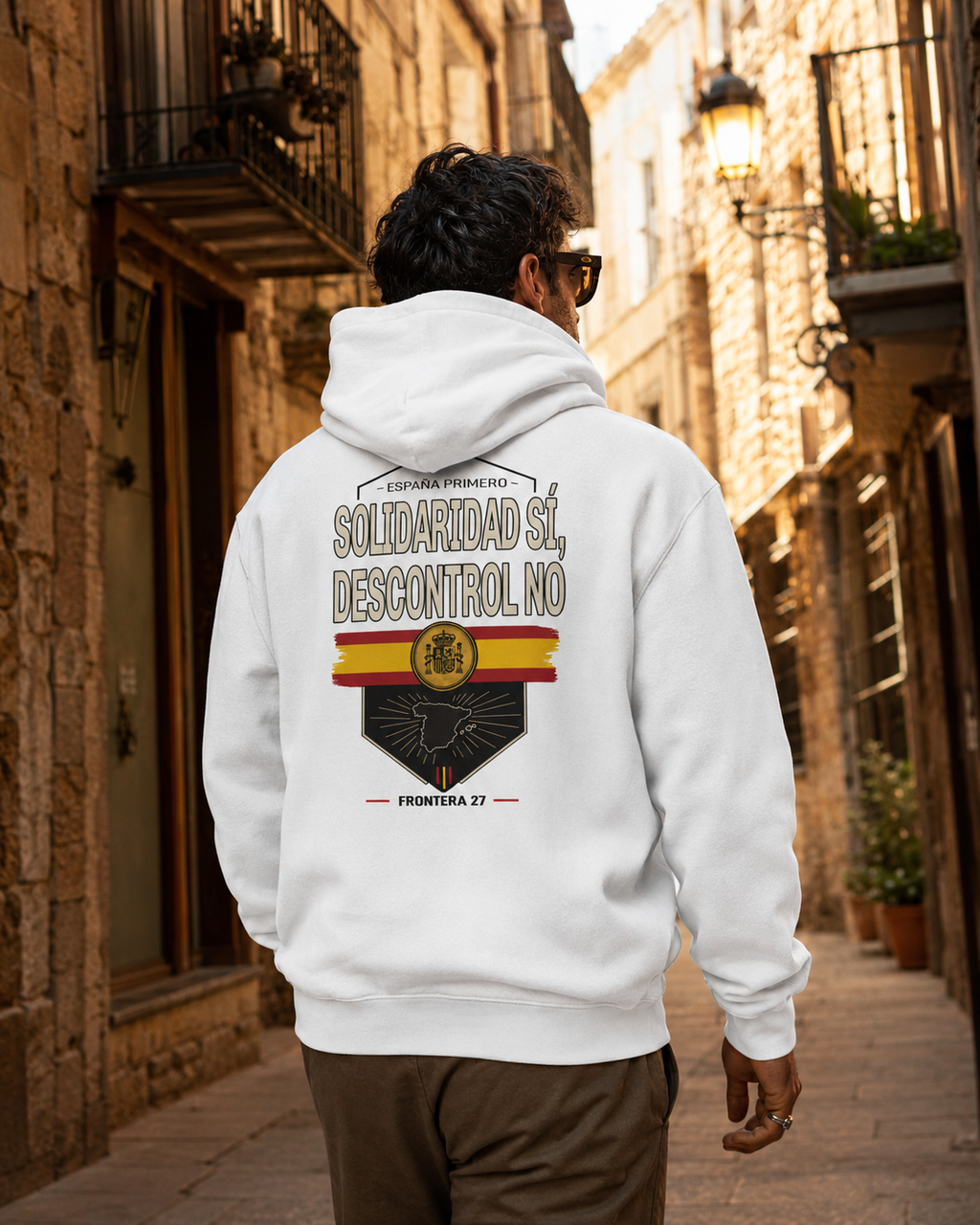Hoodie España Primero - Back Print