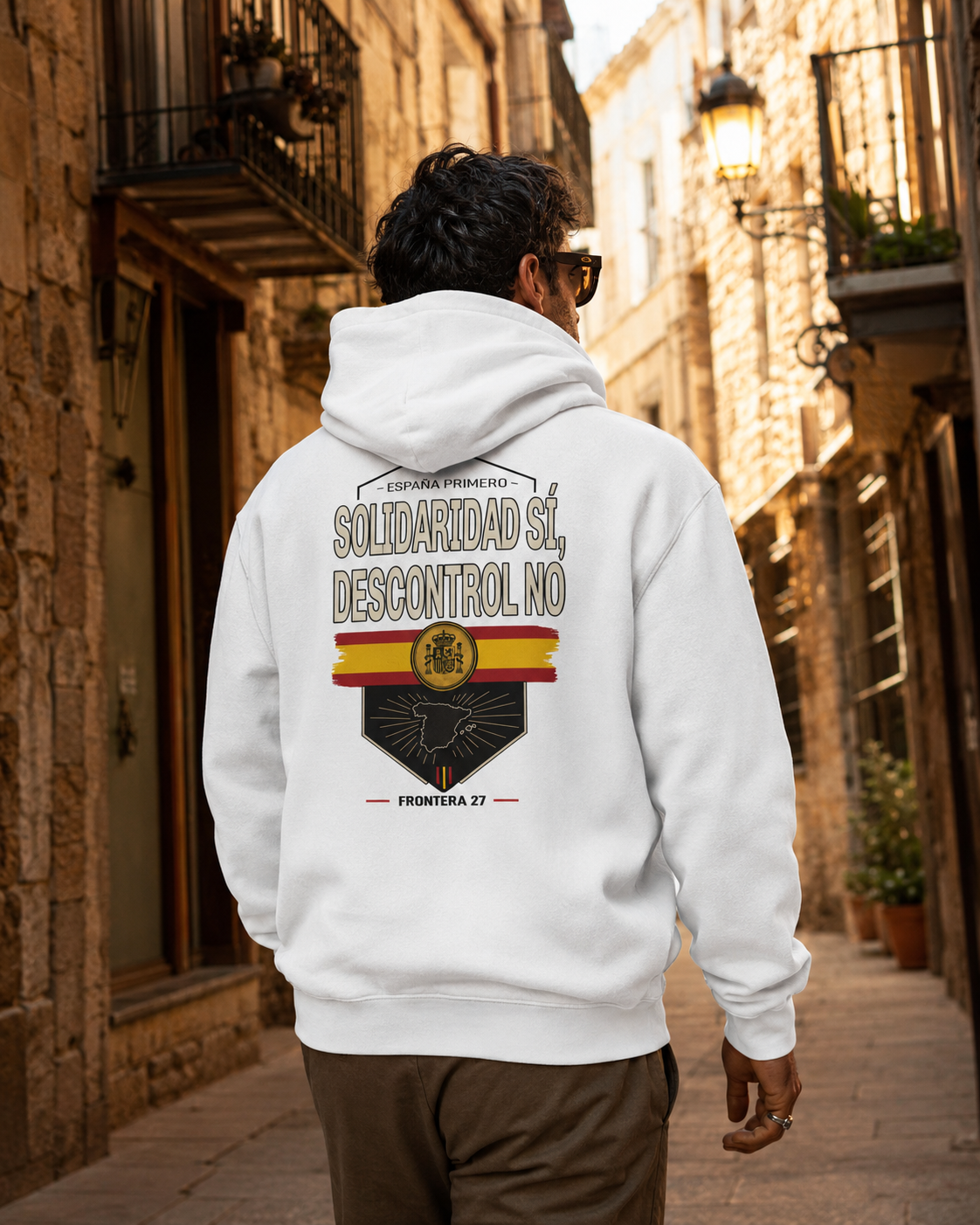 Hoodie España Primero - Back Print