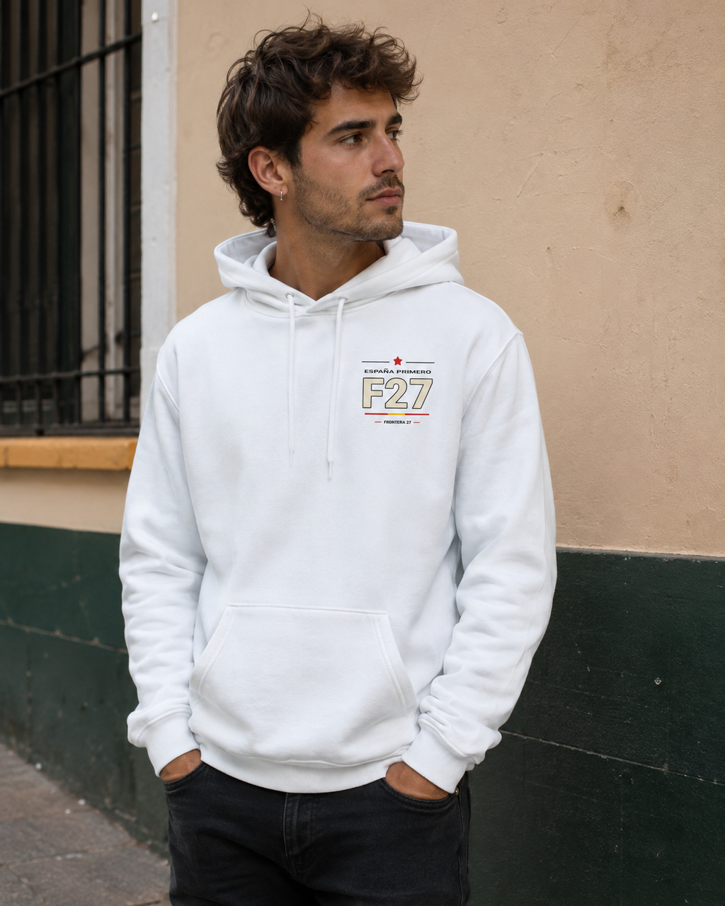 Hoodie España Primero - Back Print
