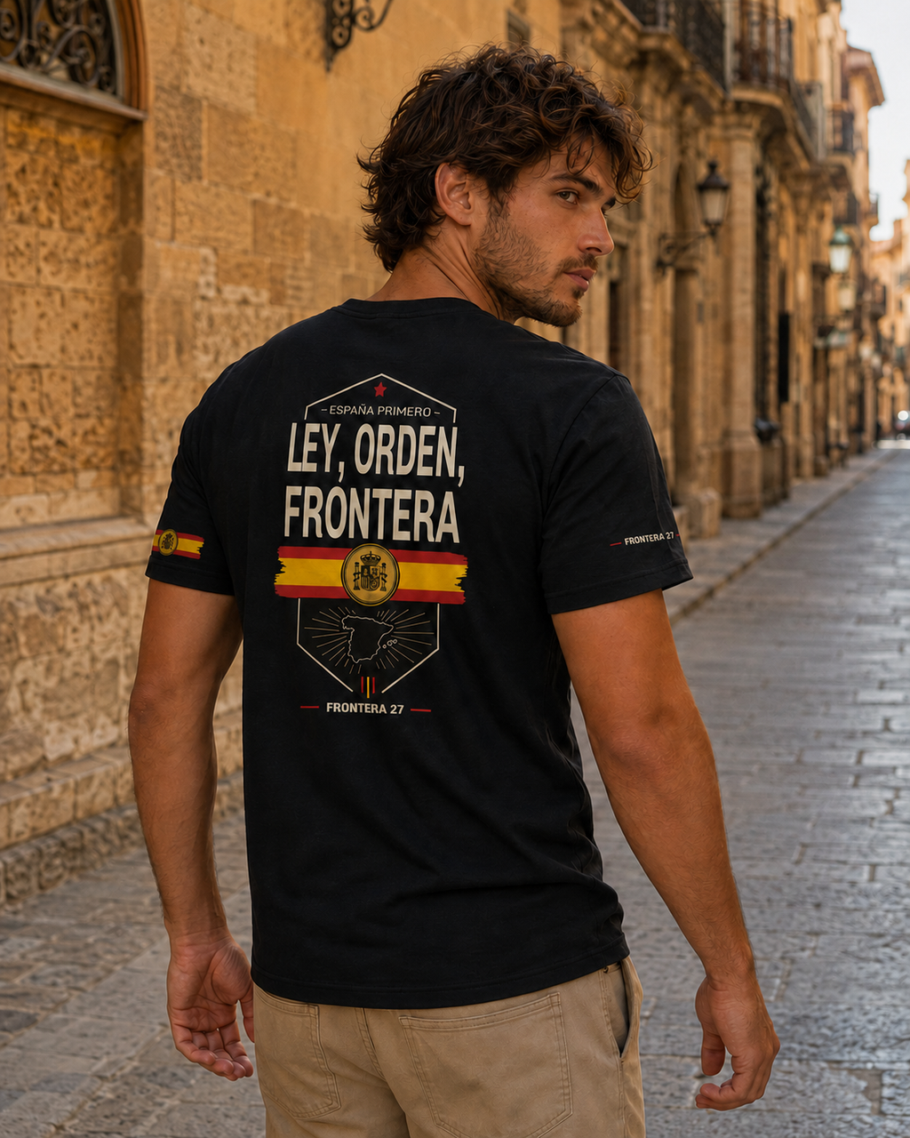 T-shirt España Primero - Back Print