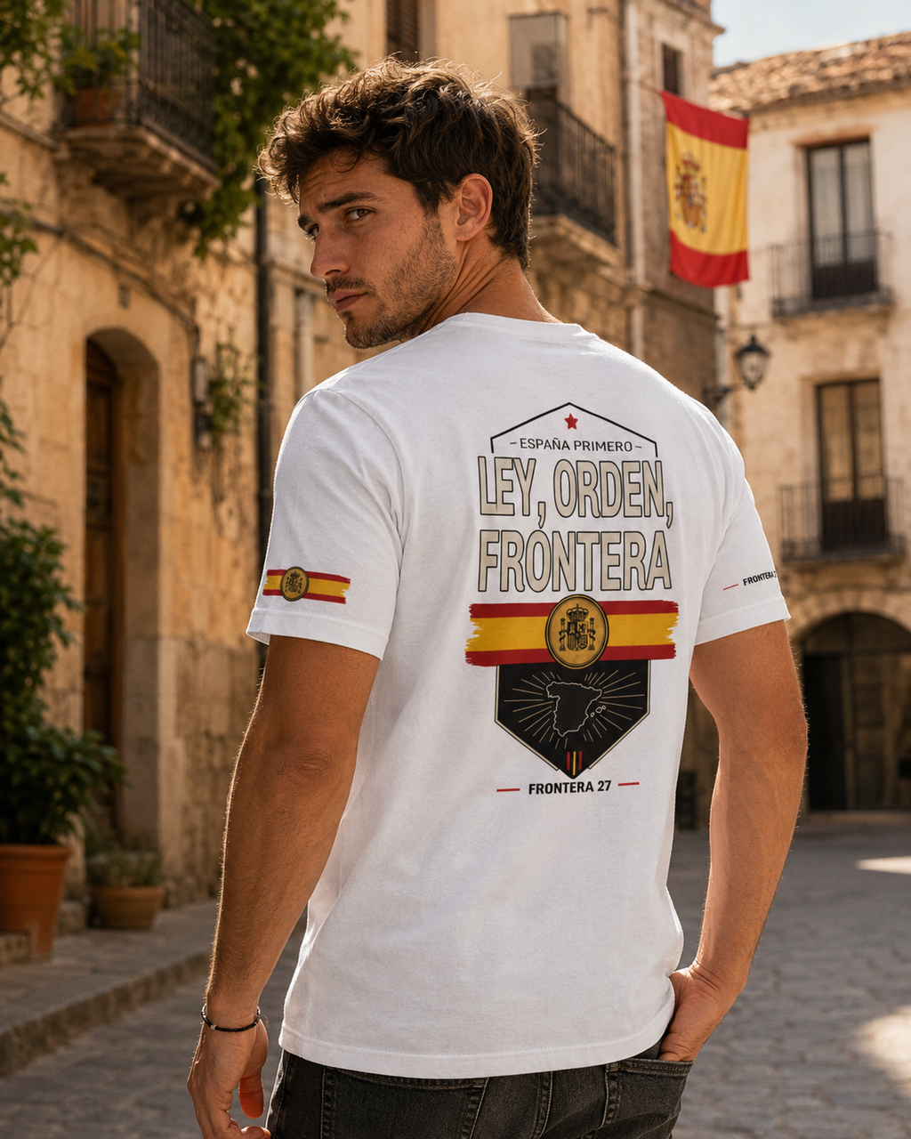 T-shirt España Primero - Back Print