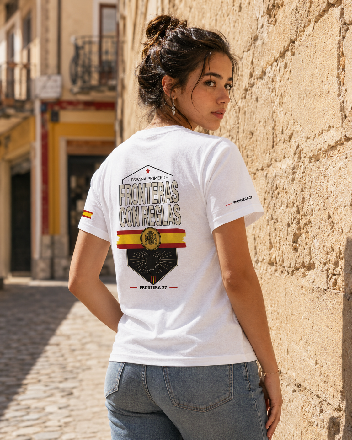 T-shirt España Primero - Back Print