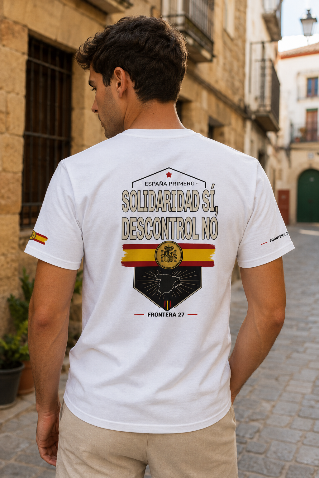 T-shirt España Primero - Back Print