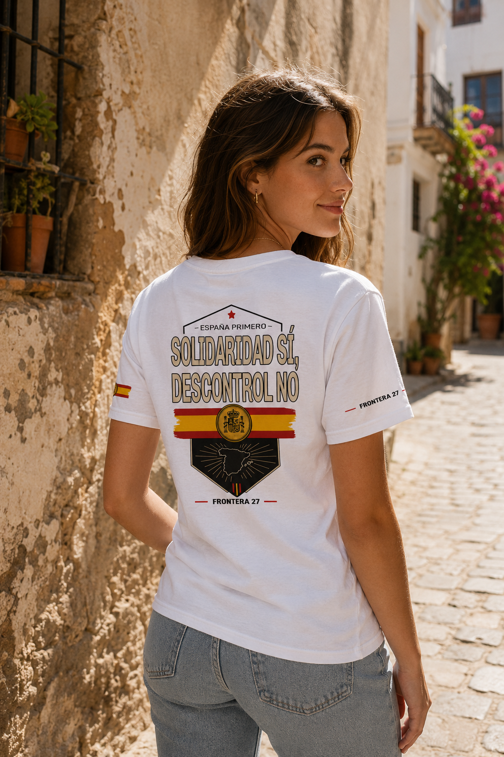 T-shirt España Primero - Back Print