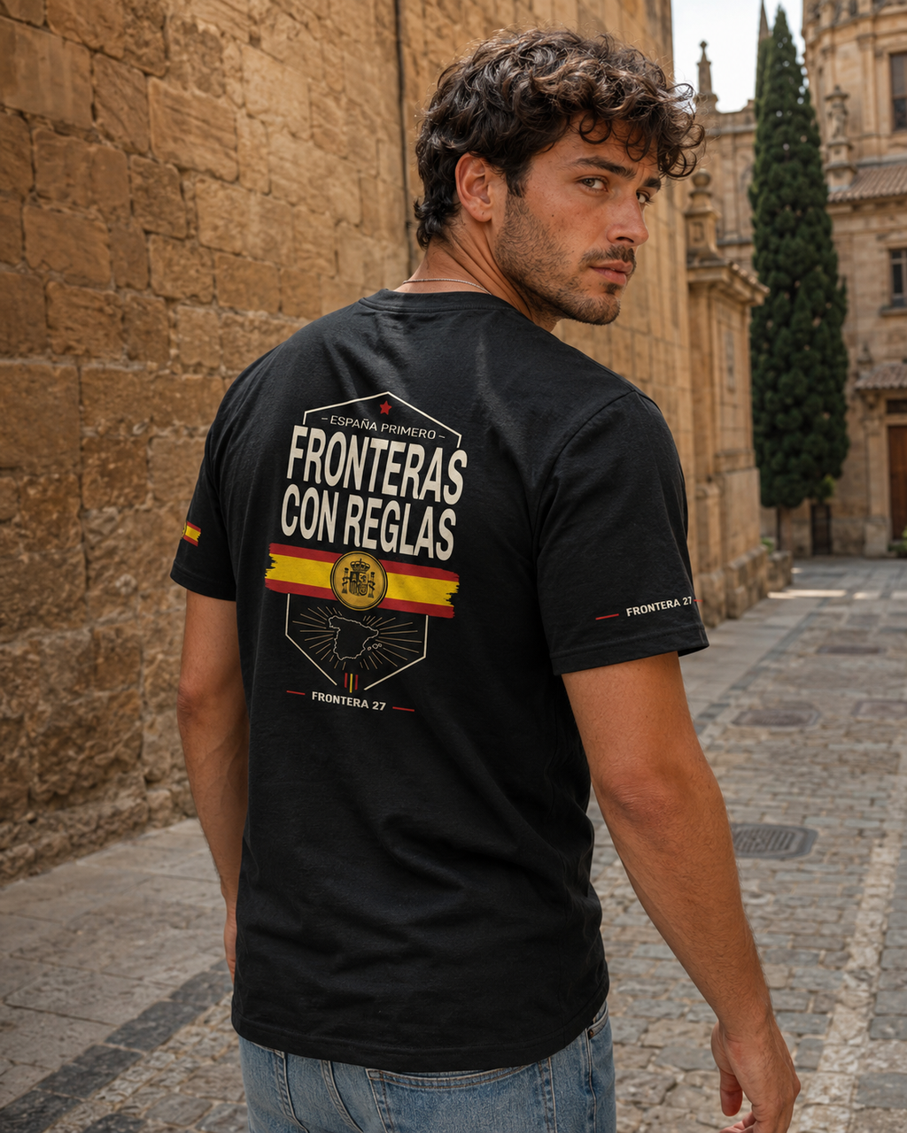 T-shirt España Primero - Back Print