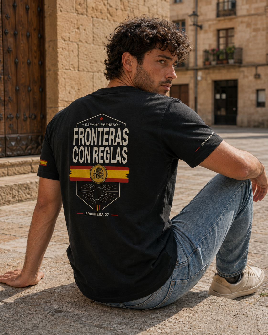T-shirt España Primero - Back Print